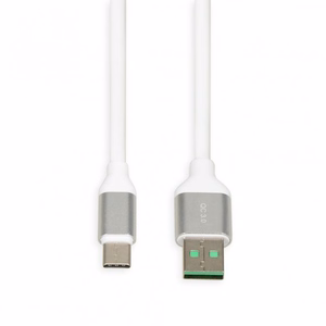 iBox IKUMTCWQC USB cable USB 2.0 1.5 m USB A USB C valge