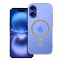 CLEAR MAG ÜMBRIS (MID) compatible with MagSafe jaoks IPHONE 16 läbipaistev