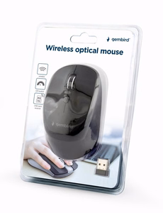 Gembird MUSW-4B-05 juhtmevaba hiir RF optiline 1600 DPI