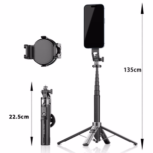 Blavec Selfie Stick Aluminium Fusion P-06 Magsafe tripod + remote control + hoidja 1,34 metres (SSFP06-MTRHB134) must