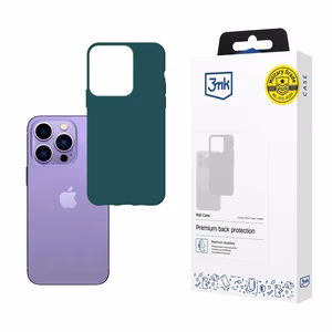 Kaaned iPhone 14 Pro Max'ile 3mk Matt Case sarjast - tumeroheline