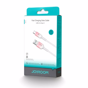 Joyroom S-A42 3A USB-A USB-C Kaabel 1.2m biały