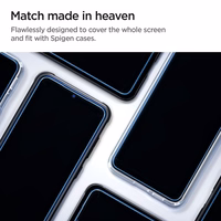 Spigen Glas.tR EZ Fit Karastatud klaas jaoks Samsung Galaxy S24 - 2 pcs.