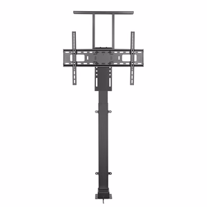 Maclean MC-866T nutikas mootoriga elektriline teleritõstuk, TUYA mobiilirakendus, põrandakinnitus, Alexa, Google Home, 37-80", 60 kg, kapile, VESA (EL pistik)