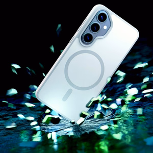 Samsung Galaxy S26+ – 3mk Smoke MagCase valge telefoniümbris