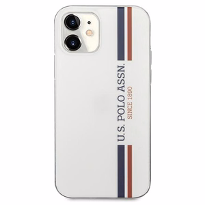 US Polo USHCP12SPCUSSWH iPhone 12 mini 5,4" valge Tricolor Collection