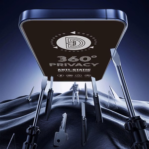 Tempered klaas Privaatsus 360 for Samsung Galaxy S25 Ultra fingerprint-ühilduv