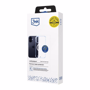 3mk Just20g MagCase jaoks iPhone 16 - läbipaistev