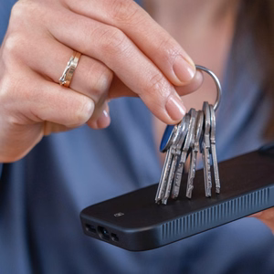 3mk Smoke MagCase Samsung Galaxy S25 Ultra jaoks valge-poolläbipaistev