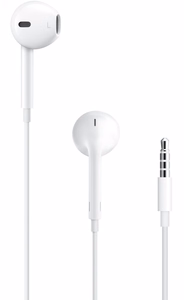 Apple EarPods MWU53ZM/A – juhtmega kõrvaklapid 3,5 mm pistikuga, valged