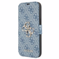 Guess GUBKP13L4GMGBL iPhone 13 Pro / 13 6,1" sinine/sinine raamatümbris 4G Big Metal Logo