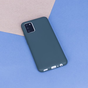 Матовый TPU чехол для Motorola Moto G37 лесной зеленый