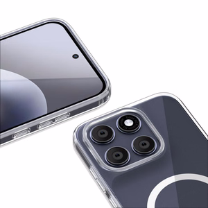 Tech-Protect FlexAir Hybrid MagSafe Case for Motorola Moto G67 / G77 - Transparent
