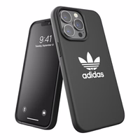 Adidas OR Silikoonist ümbris iPhone 13 Pro / iPhone 13 jaoks - must