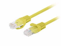 Fluke Passed Lanberg patchcord cat.6 UTP 1 m kollane 10-pack