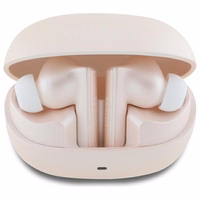 Guess Bluetooth Kõrvaklapid GUTWST88MCTGP TWS + Docking Station Roosa Capsule Printed Logo