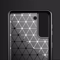 Carbon Case Paindlik kate TPU ümbris Samsung Galaxy S21+ 5G (S21 Plus 5G) sinine