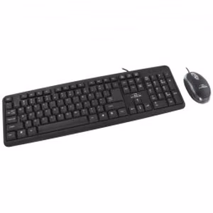 TITANUM TK106 klaviatuur koos hiirega USB must