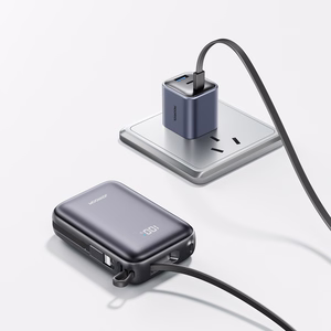 Joyroom JR-PBF29 20000mAh 22.5W powerbank koos kahekordse kaabliga must