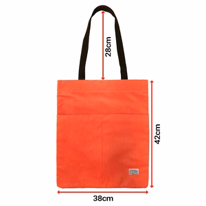 Shopping bag Wonder pattern 4 oranž