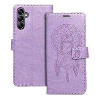 MEZZO Book ümbris jaoks SAMSUNG A14 4G / A14 5G dreamcatcher lilla