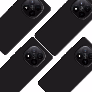 3mk Matt Case Pro Чехол для Xiaomi Redmi Note 14 Pro+ - матовый чёрный