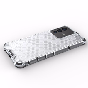 Honeycomb case бронированная крышка с гелевой рамкой Vivo V23 5G чёрный