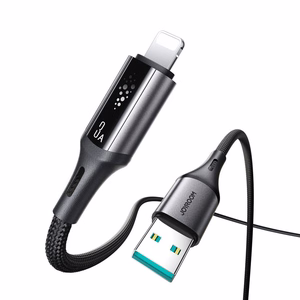 Joyroom S-A60 StarTalk 3A USB-A – Lightning kaabel, 1.2m, must
