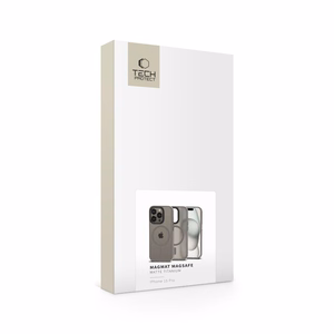 Tech-Protect MagMat MagSafe ümbris jaoks iPhone 15 Pro - titanium matte