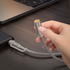 Кабель USB A / USB C to автомобильный прикуриватель Hoco 0,3 м UA38B золотой