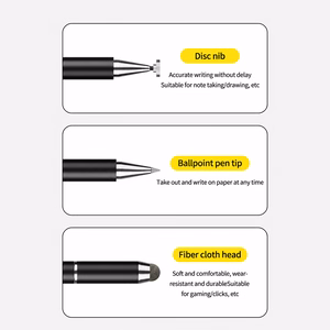 Blavec Passive Stylus Pen BPS-01 Universal 3 in 1 (BPS01-UB) black