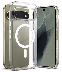 Ringke Fusion Magnetic MagSafe ümbris mudelile Google Pixel 11 Pro, läbipaistev