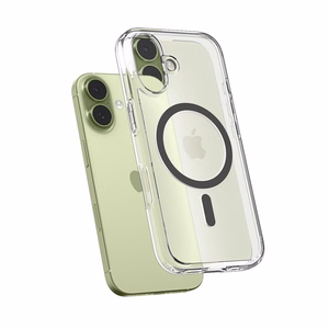 SPIGEN ümbris ULTRA HYBRID MAG compatible with MagSafe jaoks IPHONE 17 clear graphite