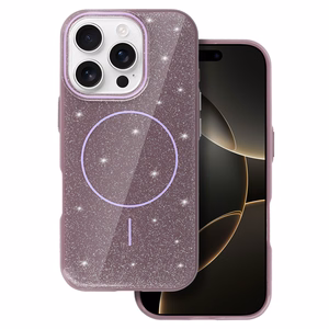 Magsafe Slim Shiny jaoks Iphone 16 Pro Max purple