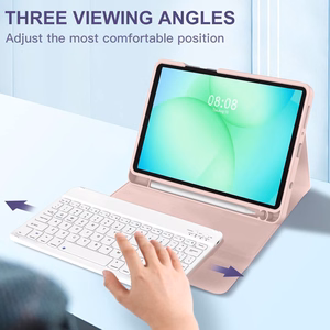 Tech-Protect SC Pen Ümbris jaoks Samsung Galaxy Tab A9 / A11 8.7 X110 / X115 / X133 / X135 - roosa