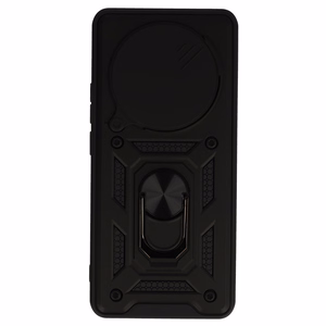 Slide Camera Armor Ümbris jaoks Realme 14 Pro Plus 5G must