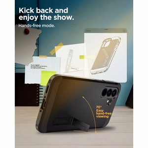 Spigen Tough Armor ümbris Galaxy A37 5G must