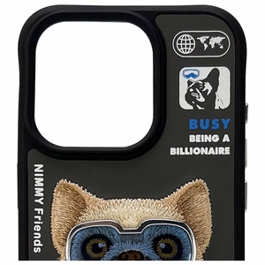 NIMMY case COOL&CUTE 2.0 Dog jaoks IPHONE 15 Pro must