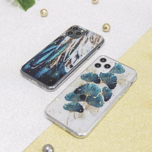 Kuldne Glam ümbris jaoks Samsung Galaxy A15 4G / A15 5G feathers