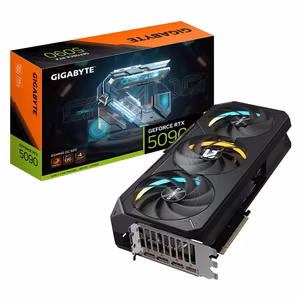 GIGABYTE GeForce RTX 5090 GAMING OC 32G Graafikakaart - 32GB GDDR7, 512bit, PCI-E 5.0, 2550MHz Core Clock, 3 x DP 2.1b, 1 x HDMI 2.1b, NVIDIA DLSS 4, GV-N5090GAMING OC-32GD