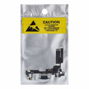 Charging flex USB for IPHONE 14 black OEM