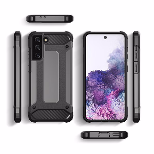 Hybrid Armor ümbris jaoks Samsung Galaxy S23 Ultra armored hybrid cover sinine