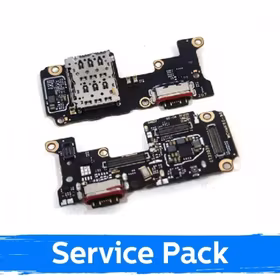 Laadimispesa ühilduv Xiaomi Poco F5 Pro 5G flex'iga / Plata (Service Pack)