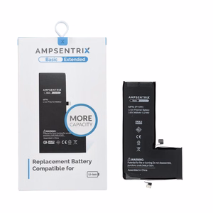 AmpSentrix Basic aku iPhone 11 Pro jaoks (suure mahutavusega 3450 mAh)