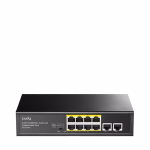 Cudy FS1010PG network switch Fast Ethernet (10/100) Power over Ethernet (PoE) must
