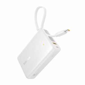 Powerbank Baseus PicoGo Digital Display 10000mAh 45W (biały)