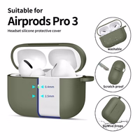 Tech-Protect Silicone Hook Ümbris jaoks AirPods Pro - Olive