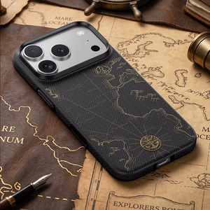 Benks ArmorEdge X1 Air Navigator Kevlar Case (C.K.FL.AP.SJ.0069) iP18 Pro/17 Pro czarne