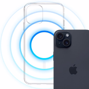 3mk Clear MagCase jaoks Apple iPhone 15 - läbipaistev