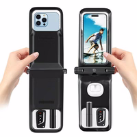 USAMS veekindel ümbris podwójne 6.7" IP68 must FSD1401 (YD014)